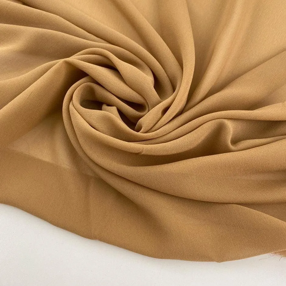 Hijeb Chiffon Beige miel