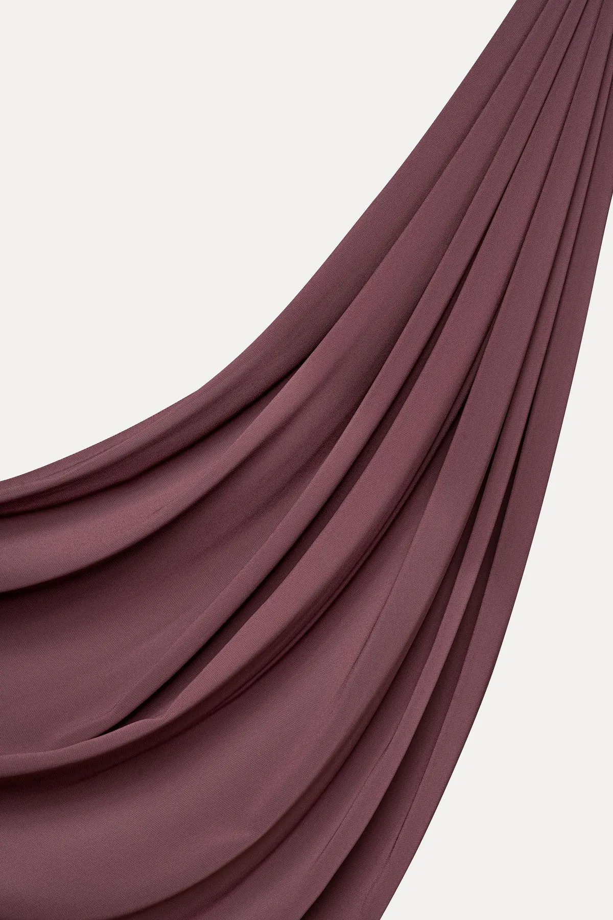 Hijeb Chiffon Violet marron