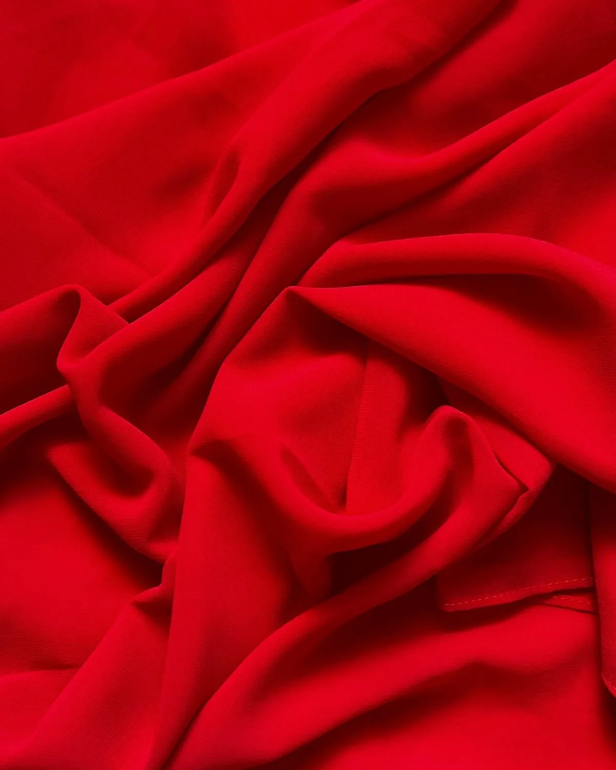 Hijeb Chiffon Red Classic